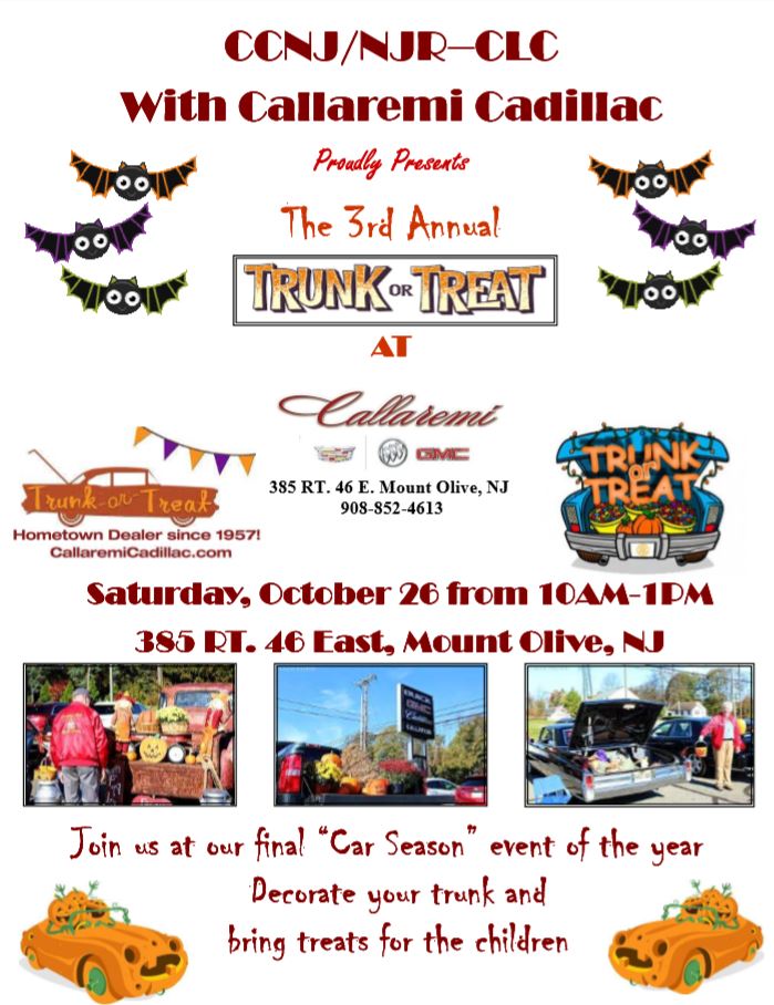 Upcoming Events Raritan River Region Cadillac Lasalle Club